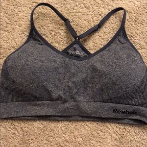 2-Medium support sports bra women’s Reebok